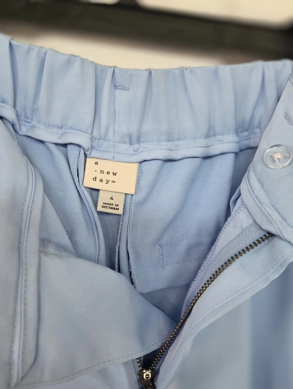 Beautiful Light Blue Wide-Leg Dress Pants nwt 4 - Picture 8 of 8